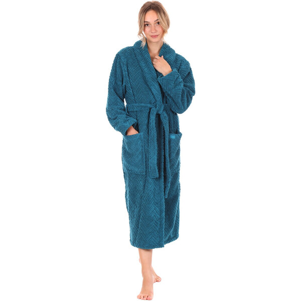 Dámsky župan Athena 2116 petrol - Vestis 60298132