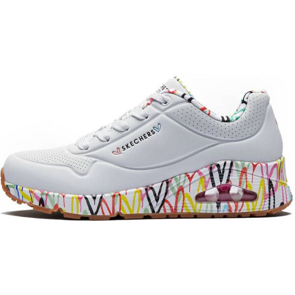 Skechers X Jgoldcrown Uno Loving Love W 155506-WHT dámske topánky 60793164