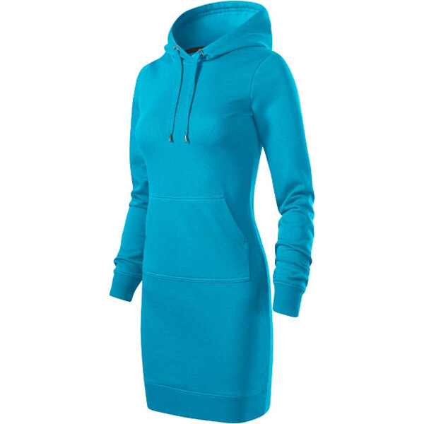 MALFINI, a.s. Dámske snap šaty tyrkysové 61685700