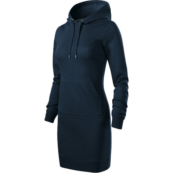 MALFINI, a.s. Dámske šaty na zapínanie tmavomodré 61685701