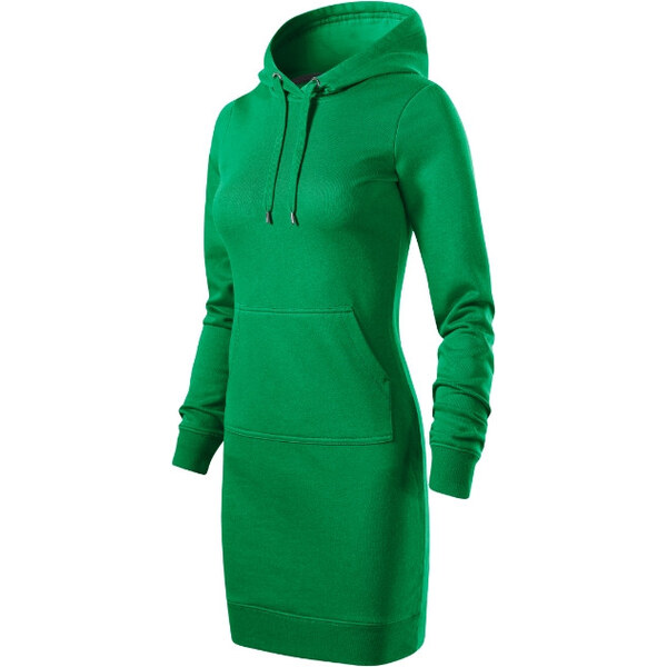 MALFINI, a.s. Dámske šaty na zapínanie stredne zelené 61685705