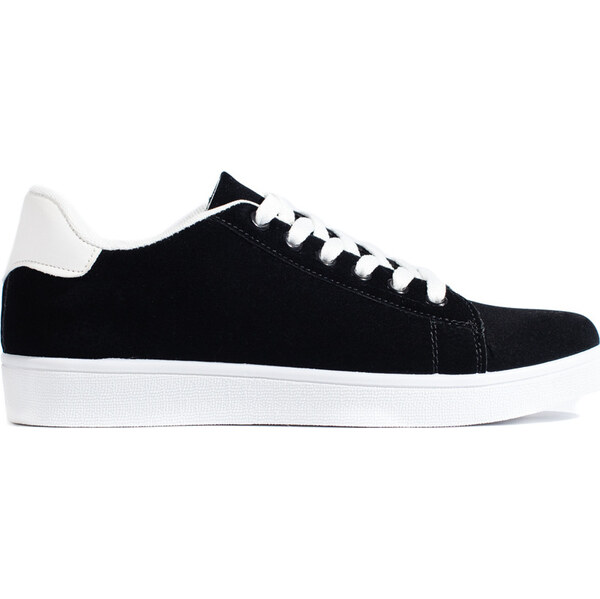 SHELOVET Čierne semišové tenisky TF2756B 66148290