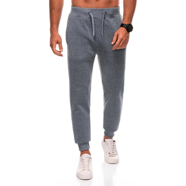 Inny Neobyčajné šedé melírované tepláky V8 PABS-0108 61685820