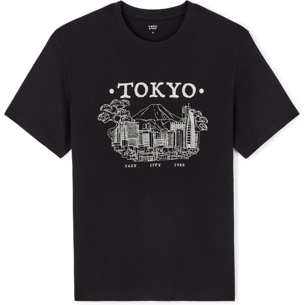 Celio Lestate T-shirt with short sleeves - Mens 64668442