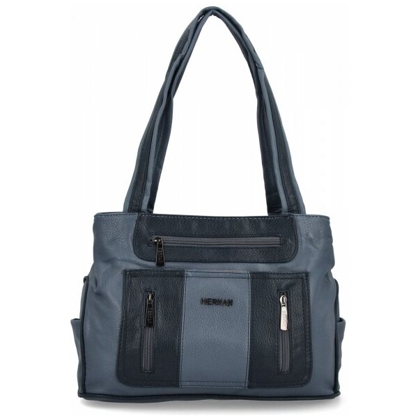 Dámská kabelka shopper bag Hernan modrá 3892-1 59091849