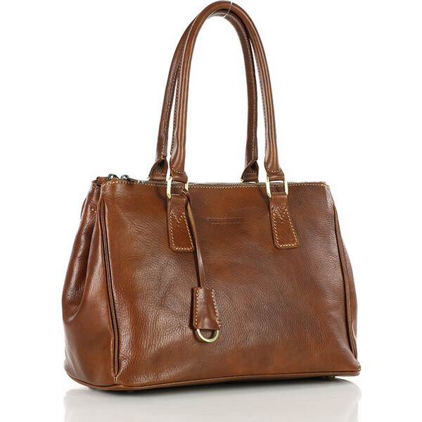 MARCO MAZZINI hnedá shopper kabelka (417b) 49699562