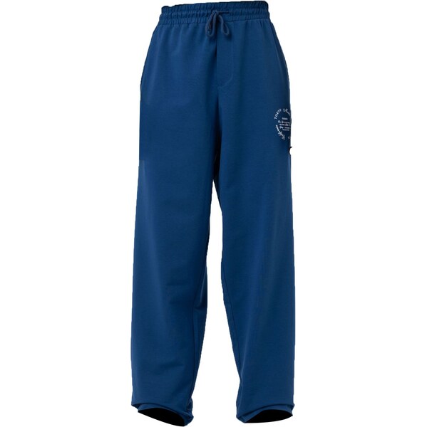 VAMOS CLO Nohavice Cotton Flower indigo / biela 62269820