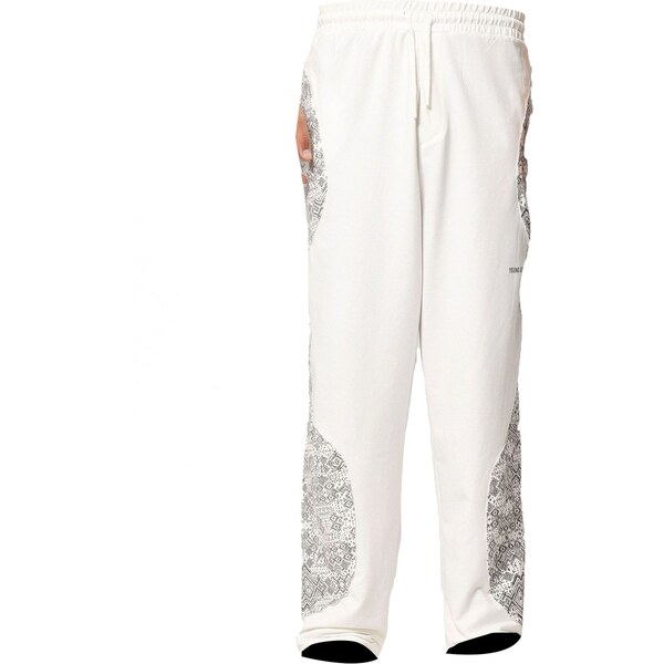 VAMOS CLO Nohavice čierna / šedobiela 62269845