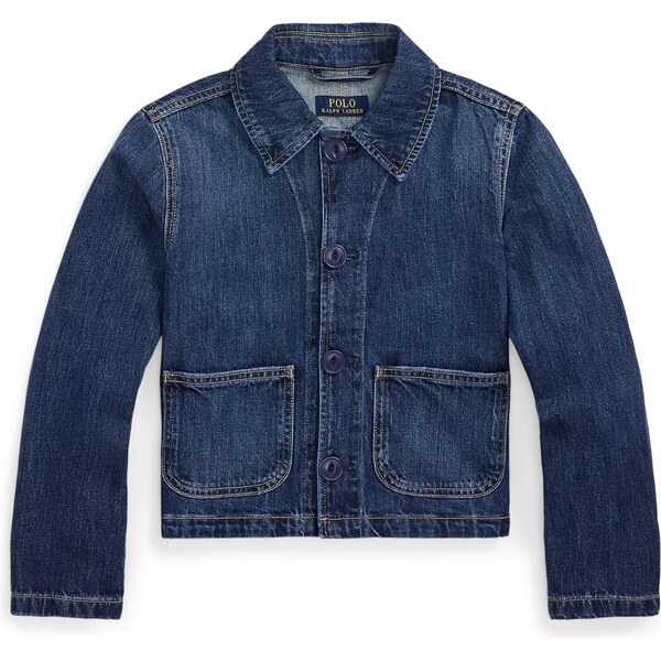 Polo Ralph Lauren Prechodná bunda modrá denim / svetlomodrá 61801406