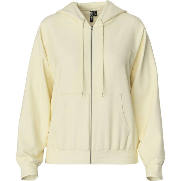 PIECES Tepláková bunda PCCHILLI svetložltá 61696683