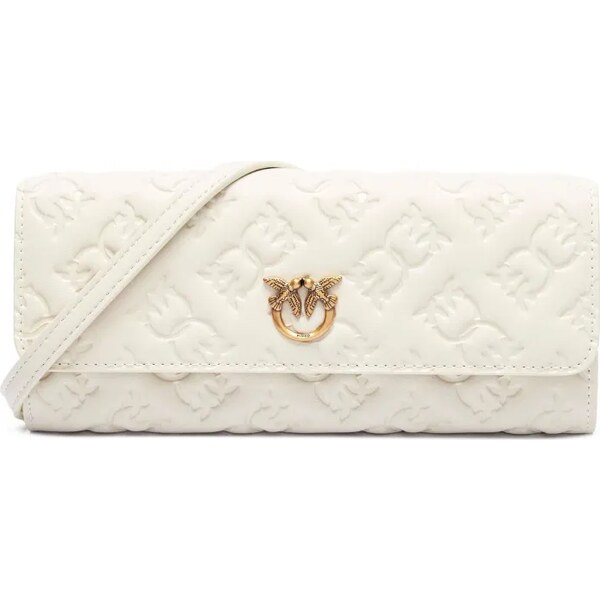 Pinko Kožená listová kabelka / peňaženka LOVE TINY BIRDS 61933718