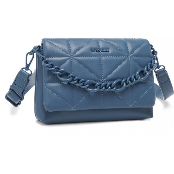 Konofactory Modrá extravagantná crossbody kabelka Chain 59717989