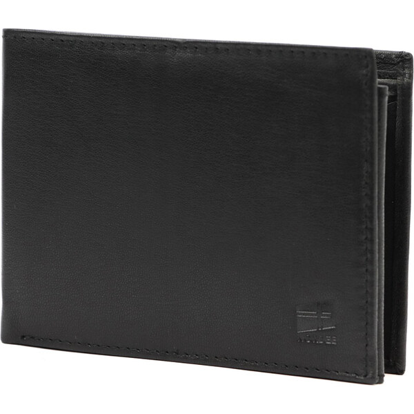 Pánska kožená peňaženka Nordee čierna KZ55937 62178809