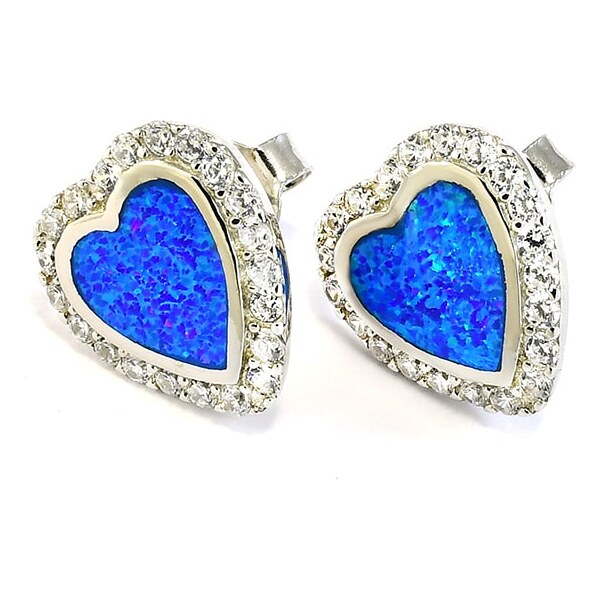 Strieborné náušnice Glare 656 59705228