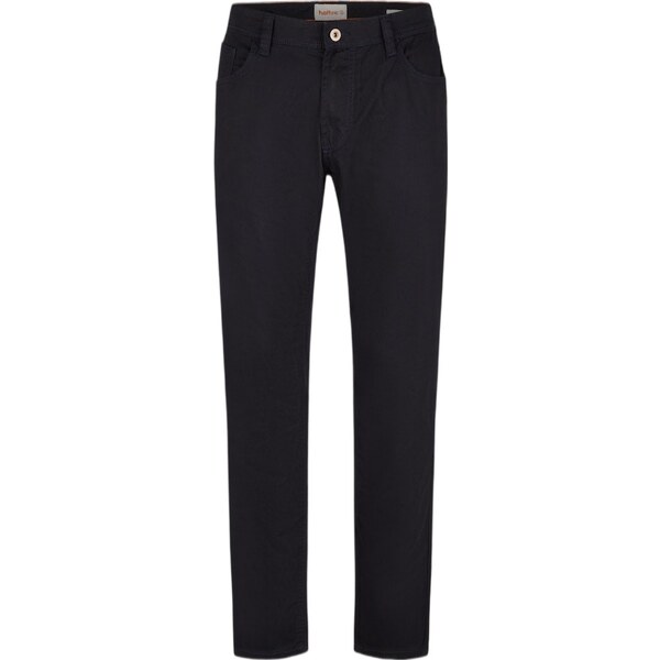 Pánske modré nohavice saténová bavlna HATTRIC modern fit 61703929