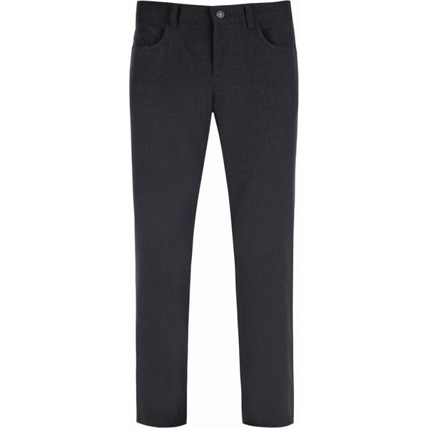 Pánske antracitové business nohavice ALBERTO regular fit 61703931