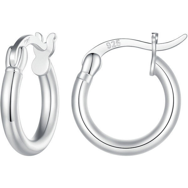 Ligot Strieborné náušnice kruhy 59079080