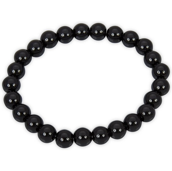 Olivie Náramok 8mm OBSIDIÁN 9145 59123456