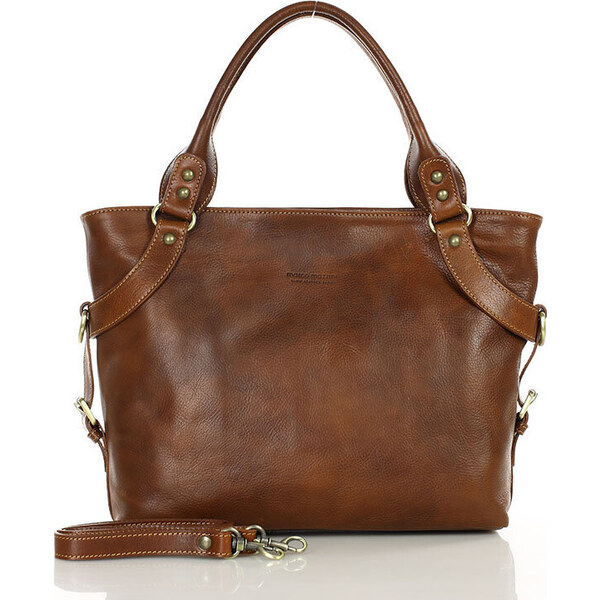 MARCO MAZZINI hnedá kožená business taška (418b) 49825305