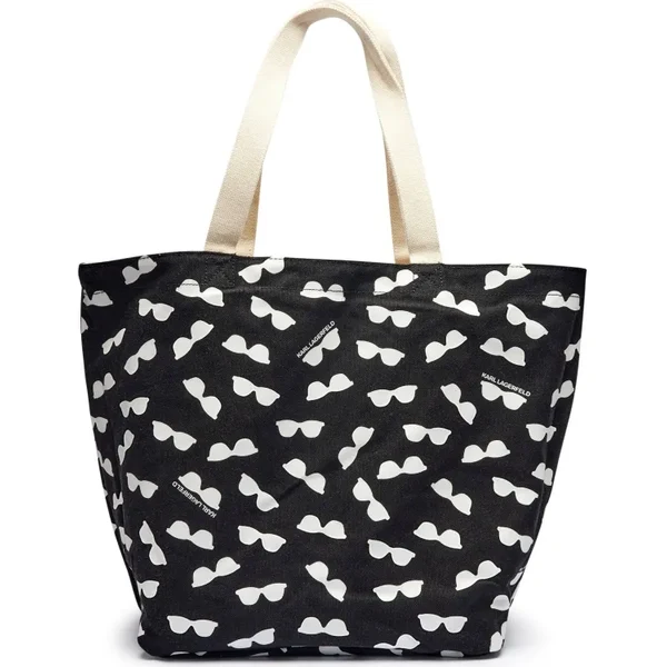 Karl Lagerfeld Obojstranná shopper kabelka K/SUNGLASSES RVRSBL 61612214