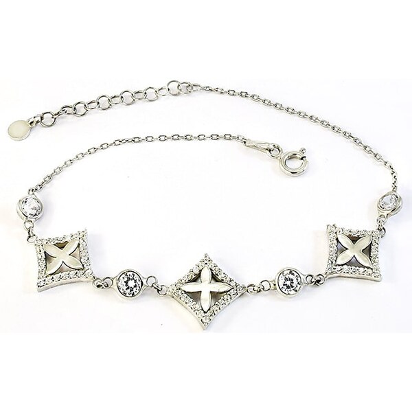 Strieborný náramok Glare 153 60226071