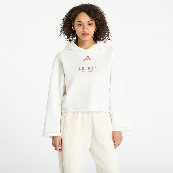 adidas Performance Mikina adidas All Szn Loose Graphic Hoodie Off 62197425