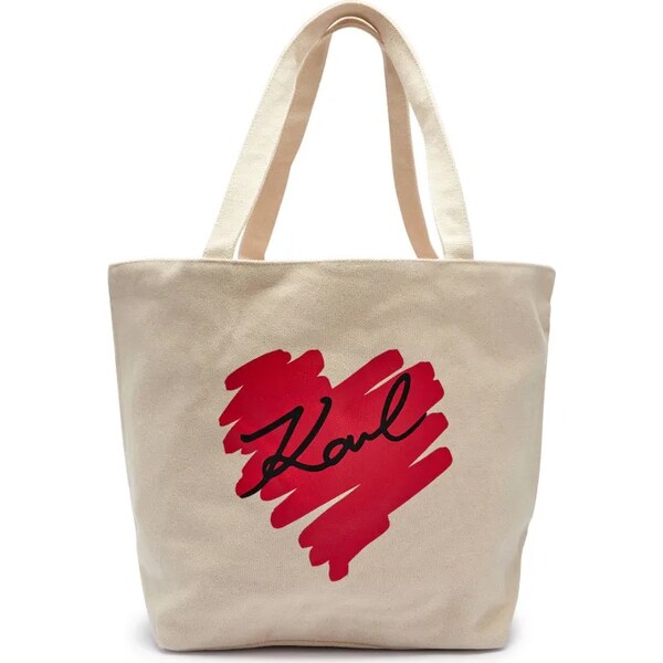 Karl Lagerfeld Obojstranná shopper kabelka K/HEARTS 61574980