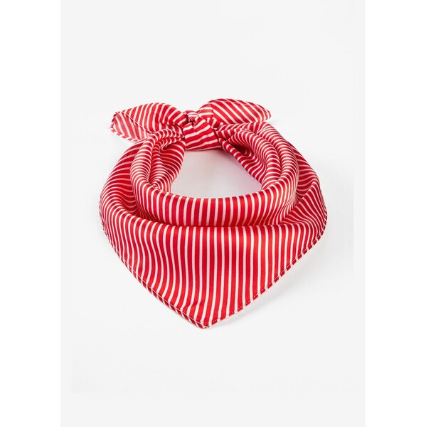 bonprix Šatka s pásikmi, farba červená 61718936