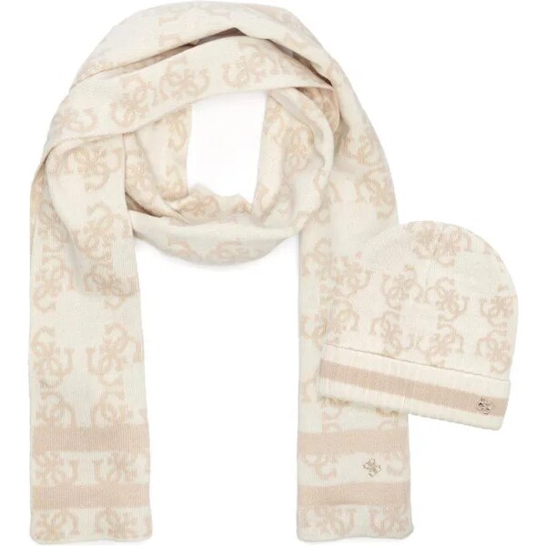 Guess Obojstranný šál + čiapka 61718031