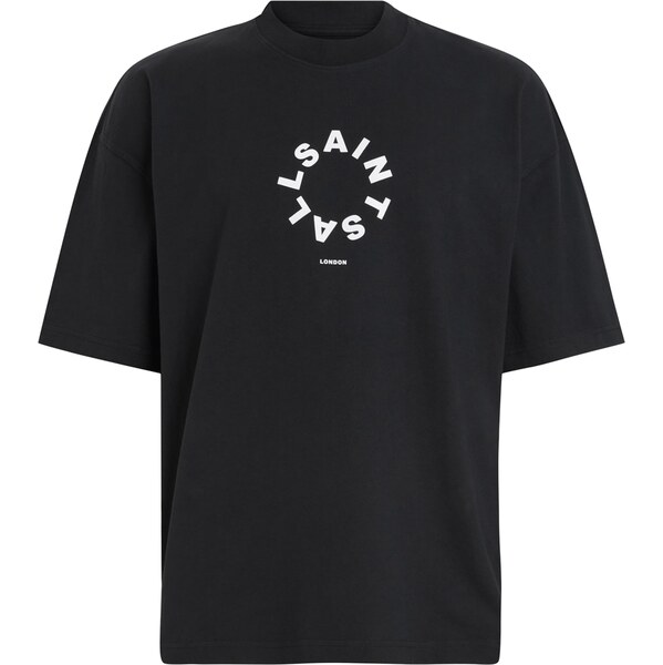 AllSaints Tričko TIERRA čierna / biela 61811408