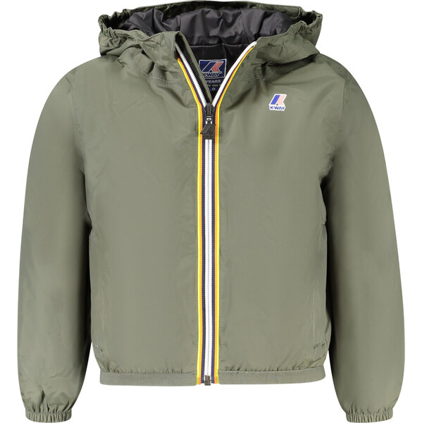 Detská prechodná bunda K-WAY zelená 64709094