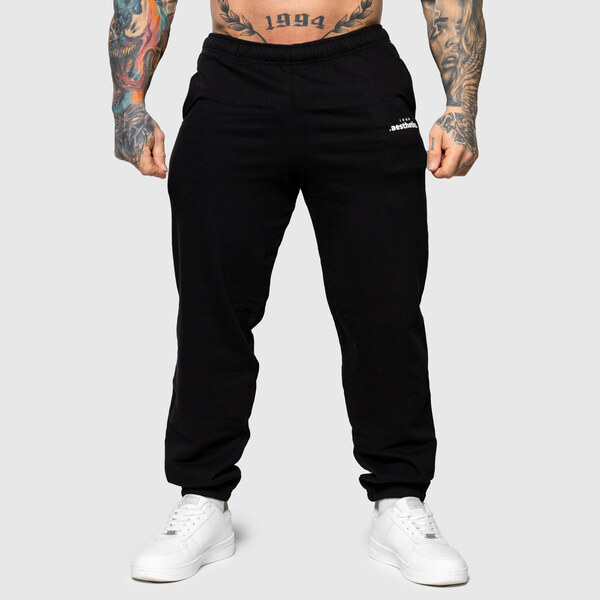 Oversized tepláky Iron Aesthetics Relaxed, čierne 62857507