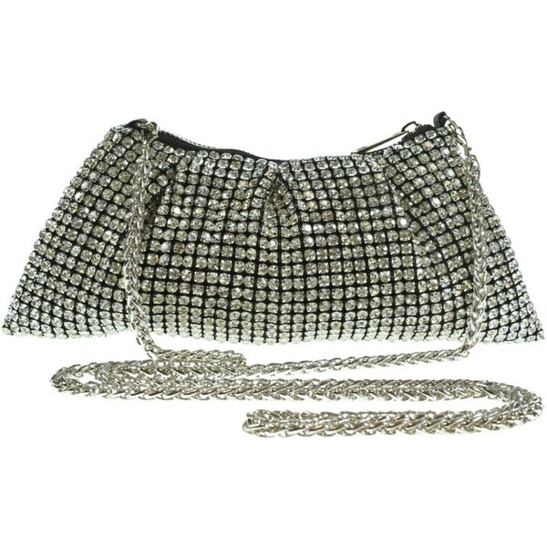 JOHN-C Čierna luxusná spoločenská kabelka ANDY 61730224