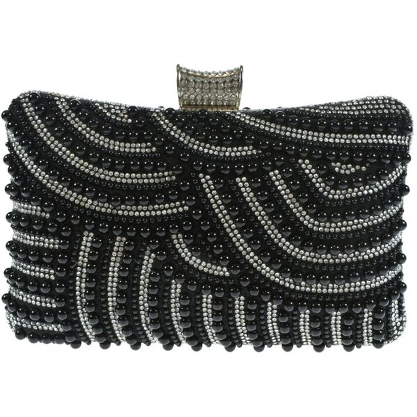 JOHN-C Čierna luxusná spoločenská kabelka CECIL 61730241