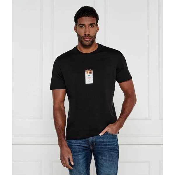 HUGO Tričko Dilesses | Loose fit 61733278