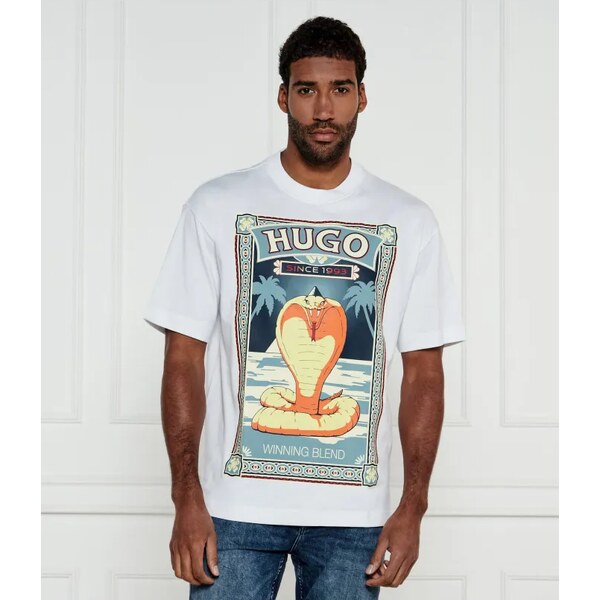 HUGO Tričko Dicobri | Oversize fit 61733280