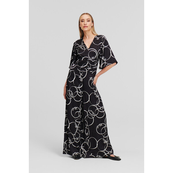 OVERAL KARL LAGERFELD PRINTED JUMPSUIT 55591151