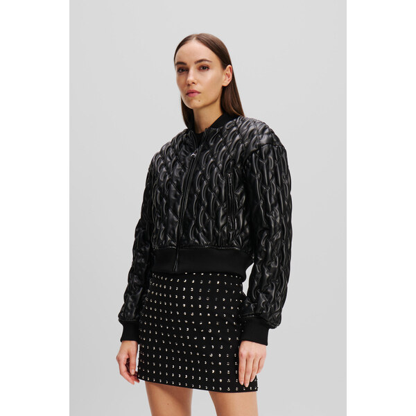BUNDA KARL LAGERFELD QUILTED BOMBER 57740818