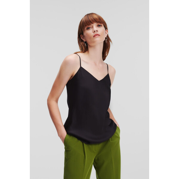 BLÚZKA KARL LAGERFELD SILKY CAMISOLE 60519337
