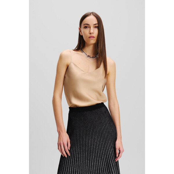 BLÚZKA KARL LAGERFELD SILKY CAMISOLE 60519338