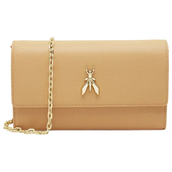 Patrizia Pepe Kožená crossbody kabelka 49197909