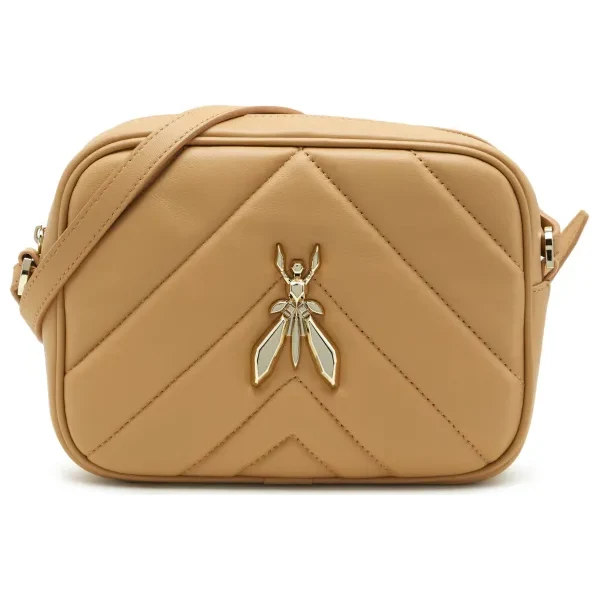 Patrizia Pepe Kožená kabelka na rameno 48790788