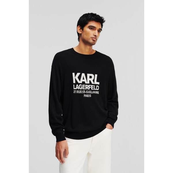 SVETER KARL LAGERFELD KARL LOGO CREWNECK 60790770