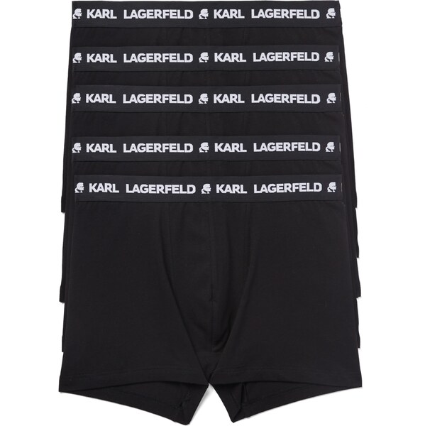 Karl Lagerfeld Boxerky čierna / biela 61834069