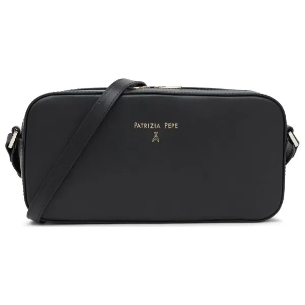 Patrizia Pepe Kožená crossbody kabelka 49026660