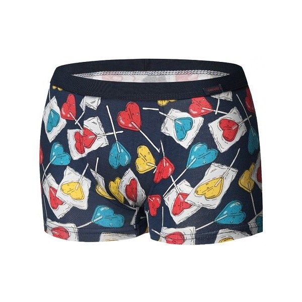 Cornette Pánske boxerky so srdiečkovými lízatkami Lollipop 280/220, 37700251