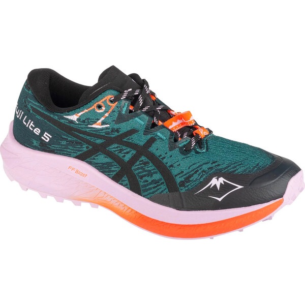 Tmavozelené dámske tenisky ASICS Fuji Lite 5 1012B690-300 61740851