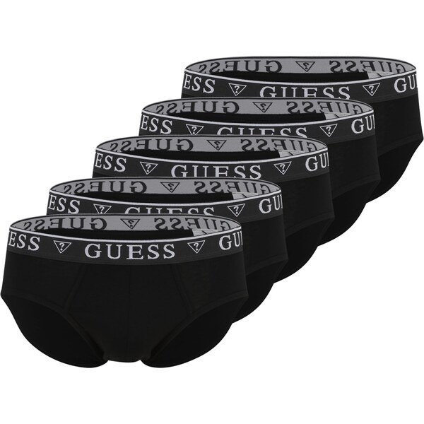 GUESS Nohavičky čierna / biela 61946598