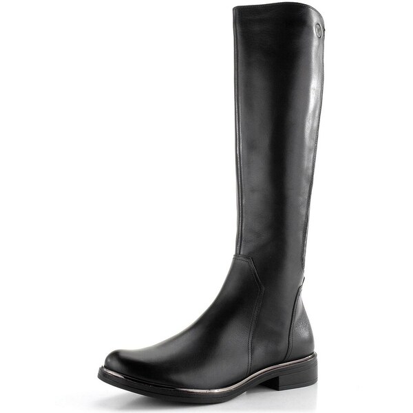 Caprice čierne čižmy XL Shaft Black Comb 9-25523-41 61761799