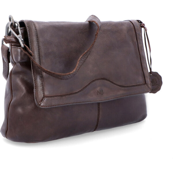 Kožená kabelka crossbody Noelia Bolger hnedá NB 2024 H 26558817
